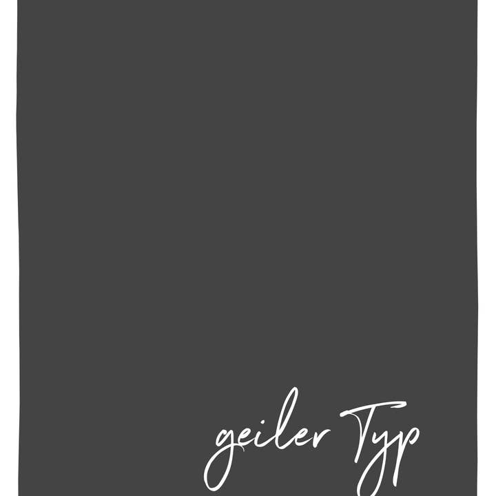 Grey tea towel - cool guy for wholesale by 17;30