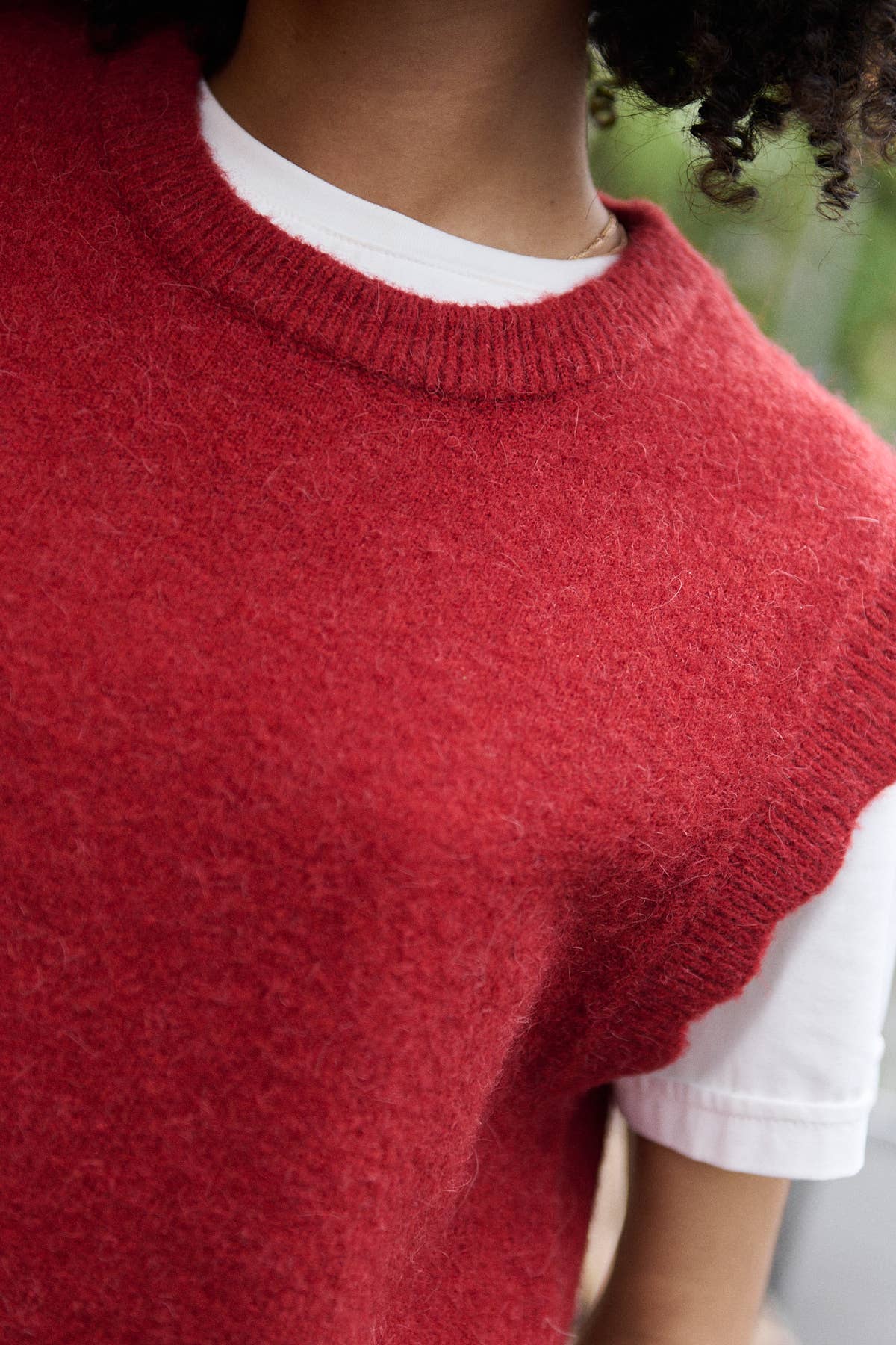 Nathael Paris – Engroshandel Pullover - Dame – Ærmeløs trøje i alpaka og uld3