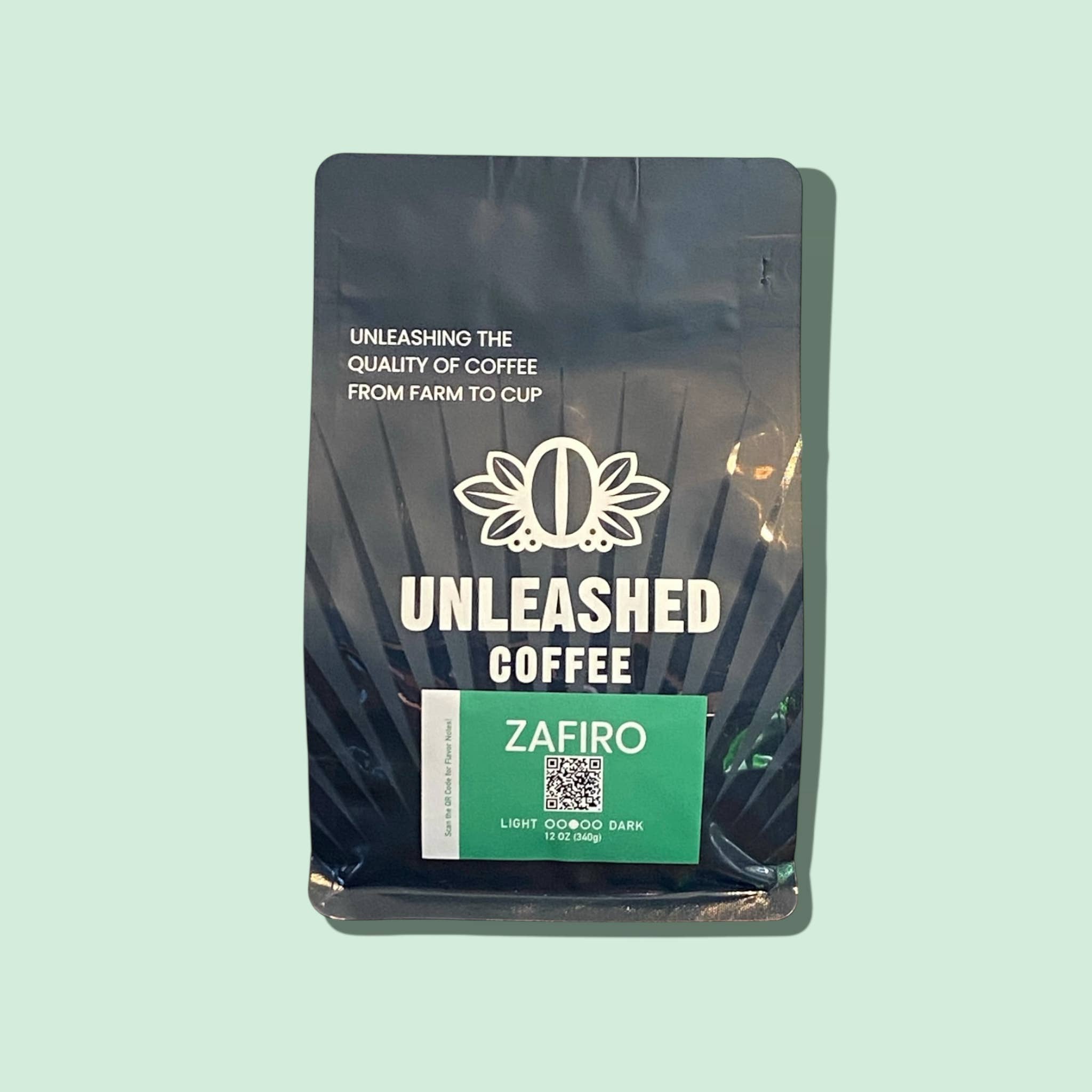 Unleashed Coffee Co LLC - Wholesale Coffee Beans - Medium Roast Zafiro - Guatemalan Whole Bean Coffee