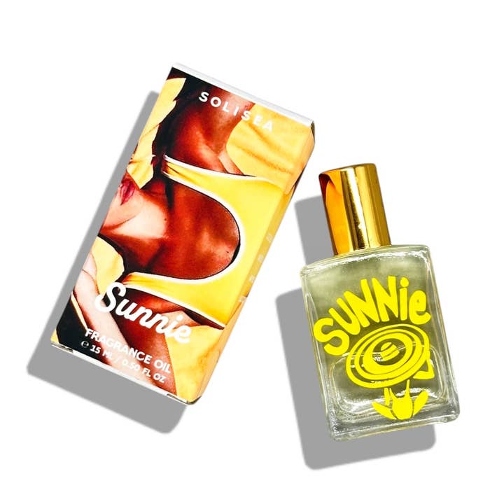 Parfum à bille SUNNIE • Fleur de cactus & Ambre pour la vente par Solisea