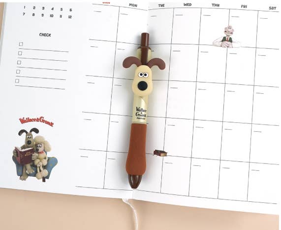 K-Wonderland - Wholesale Pen - Wallace & Gromit Mini Gelpennen met Figuren – Gromit & McGraw8