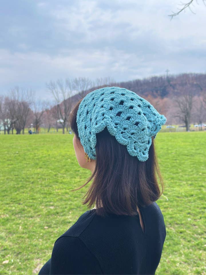 DIY Bandana Crochet Kit for wholesale by Le Kit Créatif