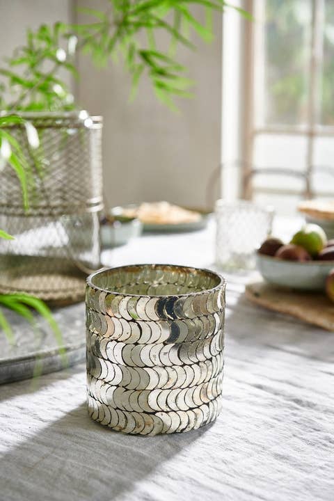 De Weldaad Authentic Interior - Wholesale Lantern - Mosaic tealight WEL0151