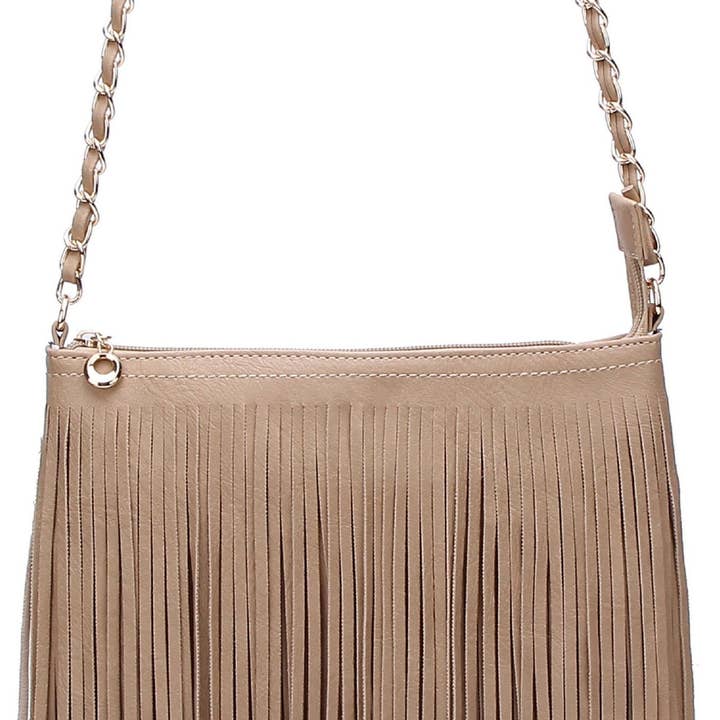 MiMi Wholesale - Wholesale Crossbody Bag - Women's - E031 Samantha Fringe Crossbody Bag2