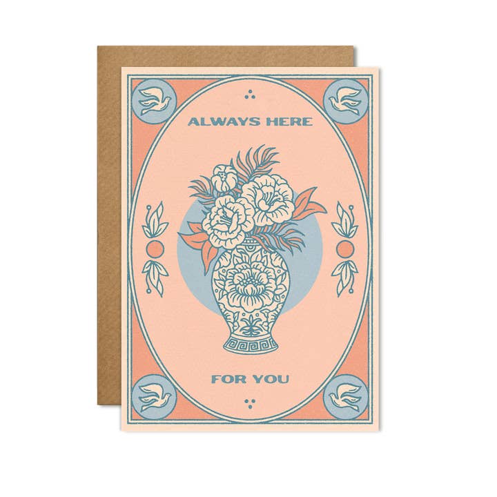 cai & jo - Wholesale Love Card - Always Here For You Card