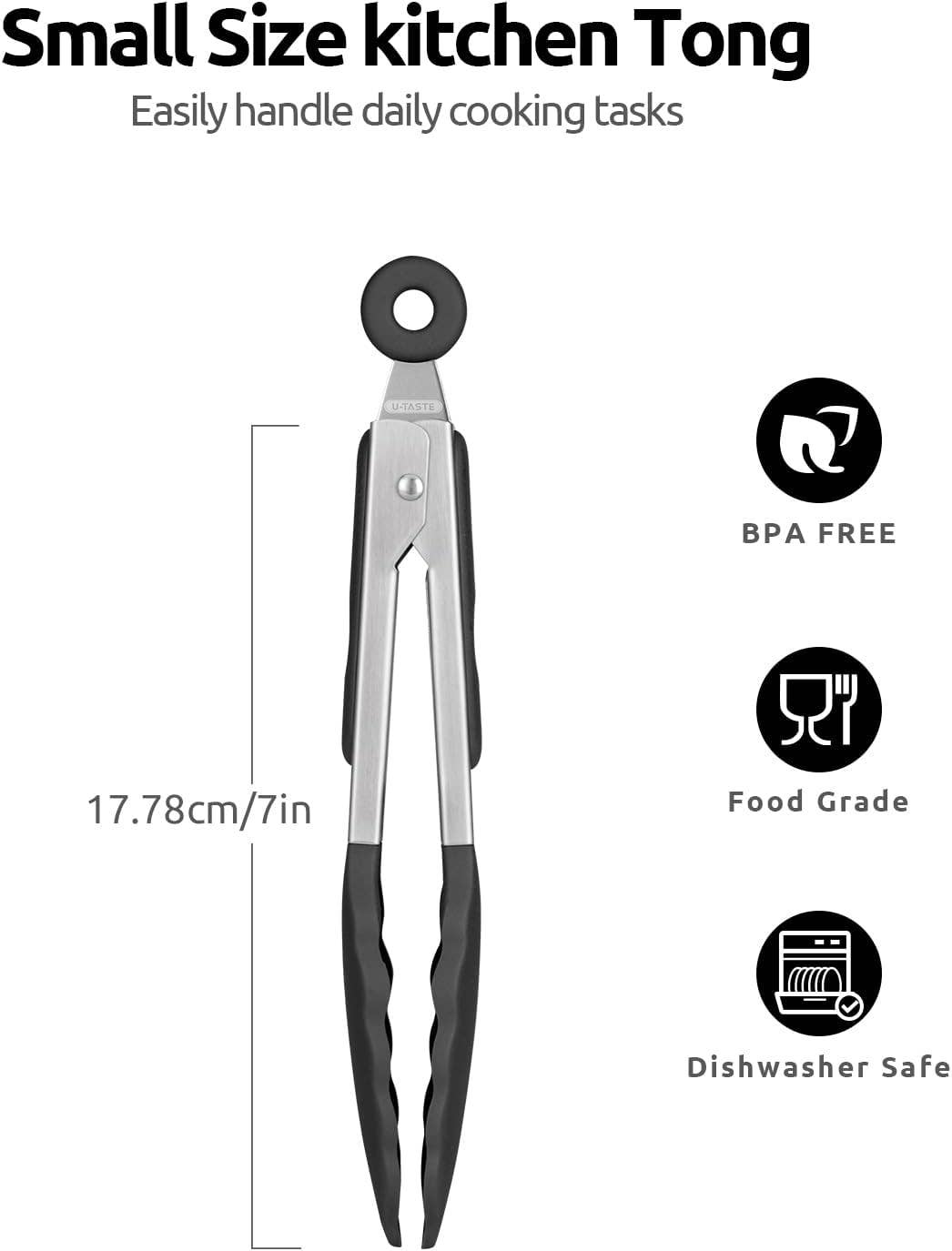 Otterware - Wholesale Kitchen Tong - Silicone Kitchen Tongs – 9" and 12" Heat-Resistant9