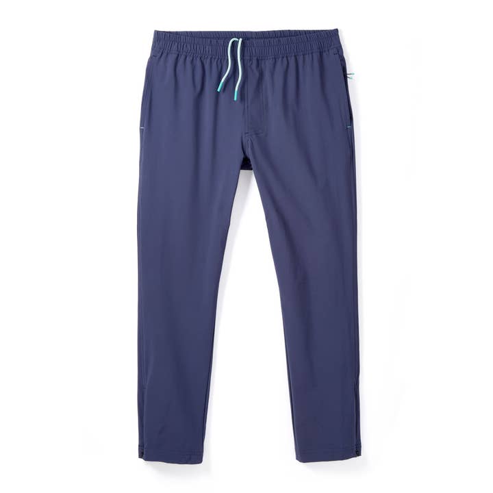 Momentum Track Pant in River for wholesale by Myles Apparel