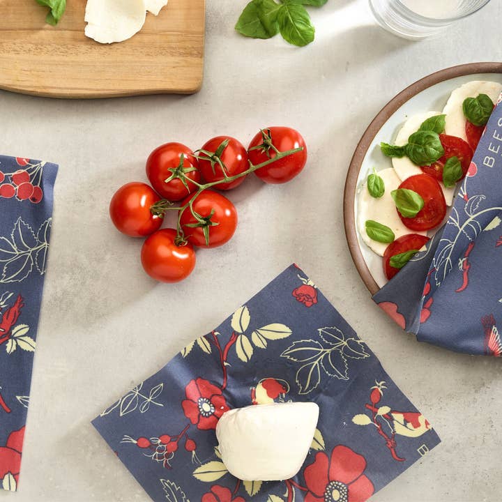Bee's Wrap - Wholesale Food Storage Wrap/Bag - Assorted 3 Pack - Botanical