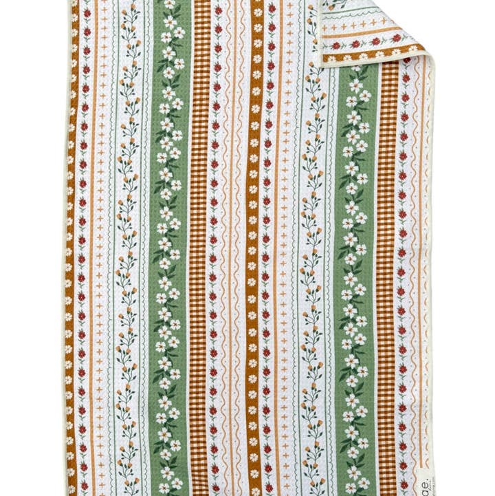 Cream Erin: Double-Sided Hand Towel for wholesale on Faire0