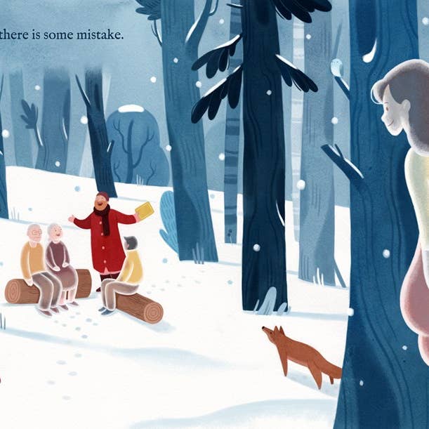 Familius, LLC - Wholesale Preschool Book (3-5) - Stopping By Woods on a Snowy Evening10