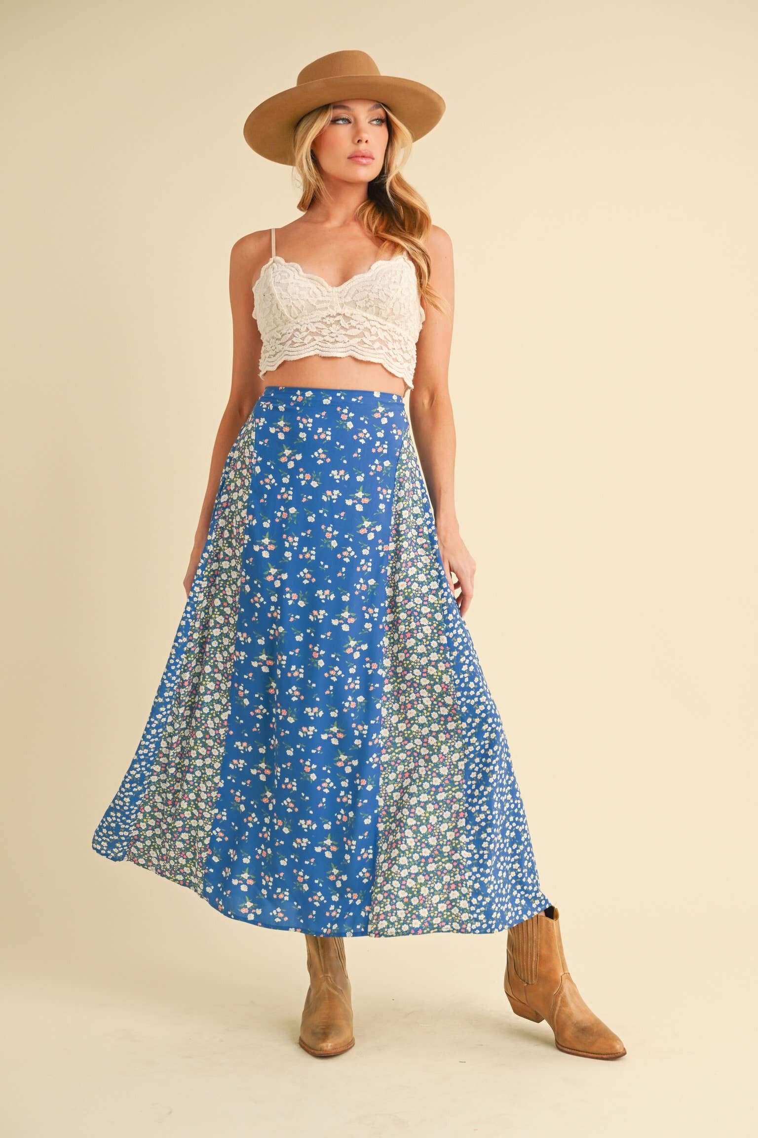 AEMI + CO - Wholesale Skirt - Women's - 745BK Melanie Skirt 138