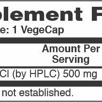 Health Thru Nutrition - Wholesale Oral Supplement/Vitamin - Berberine Hcl 500mg Vegan Certified Non-GMO 60 Vegecaps