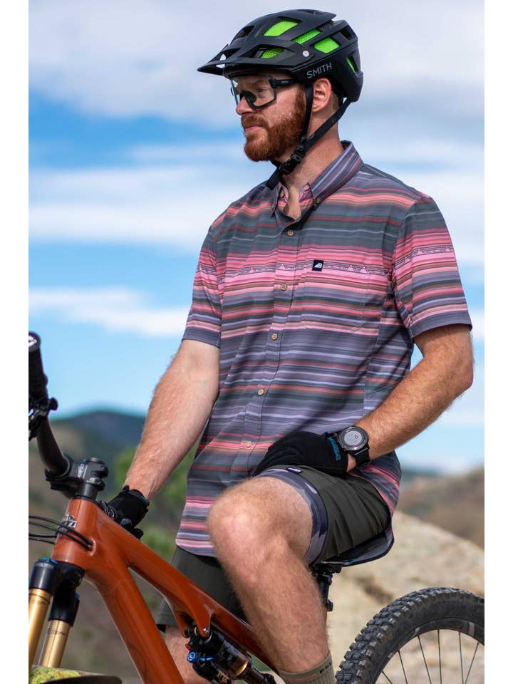 Belong Designs - Wholesale Button Down Shirt - Men's - Men's Vista Stretch Button Down