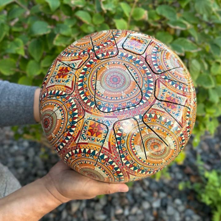 Lungta Imports - Vendita all'ingrosso Strumenti musicali - Tamburo Steel Tongue handpan musicale con borsa per trasporto7