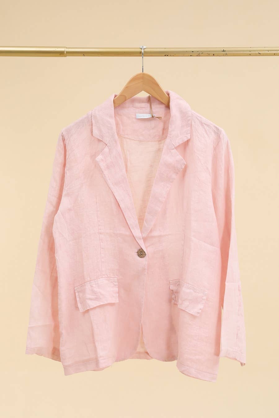 LÉA & LUC - Wholesale Jacket - Women's - 100% Linen Jacket REF. 345530