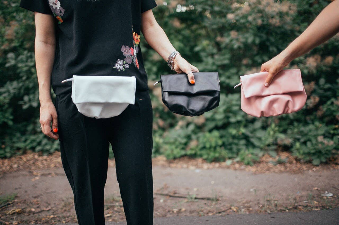 Bagster - Vente Sac à bandoulière – femme - Sac à bandoulière blanc pour femme - Sac Transformer en cuir véritable3