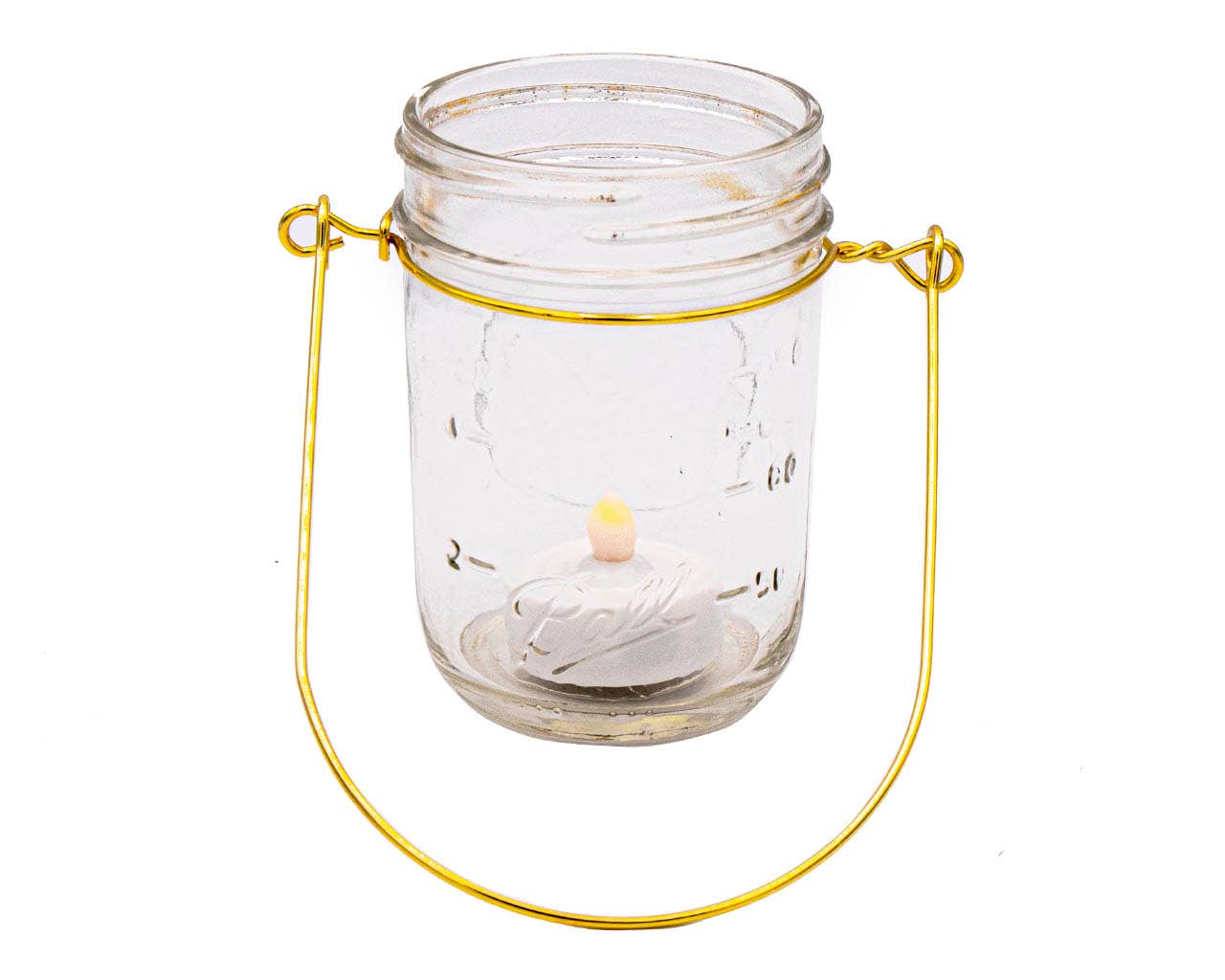 Mason Jar Lifestyle - Wholesale Jar - Gold Wire Handles for Mason Jars 6 Pack8