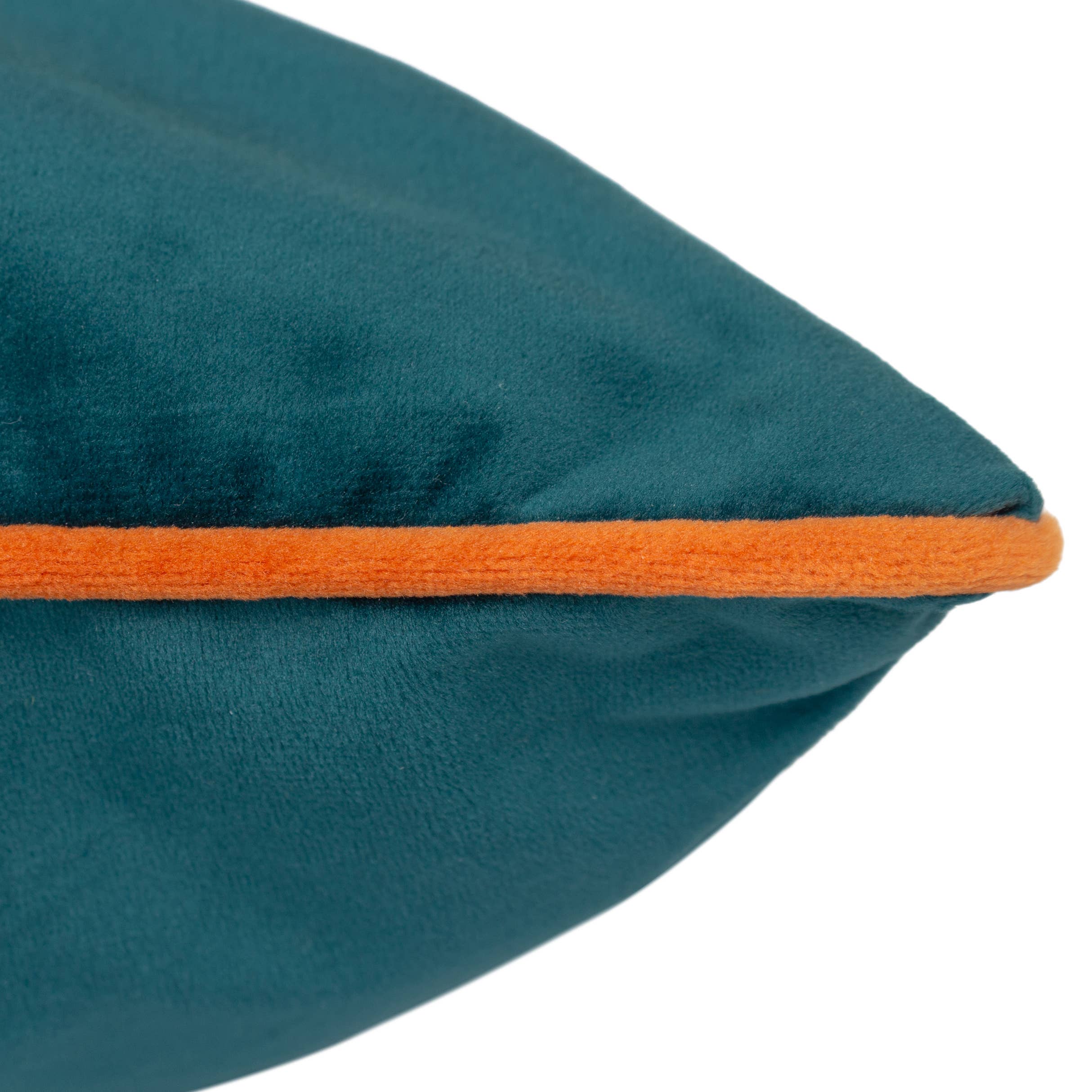 Teal Tiger Meridian Velvet Cushion Teal/Tiger for wholesale on Faire3