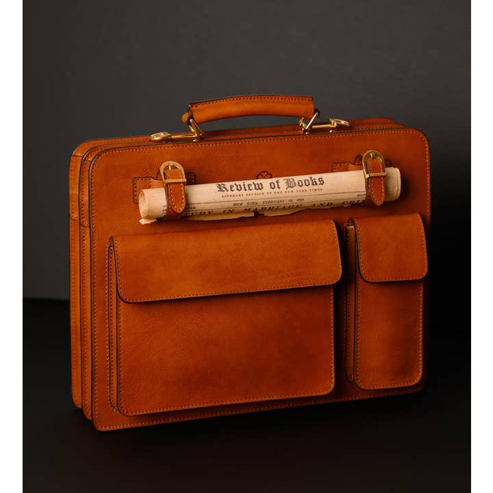 Time Resistance - Wholesale Satchel - Men's - Leather Large Satchel Bag Briefcase - The Prophet27