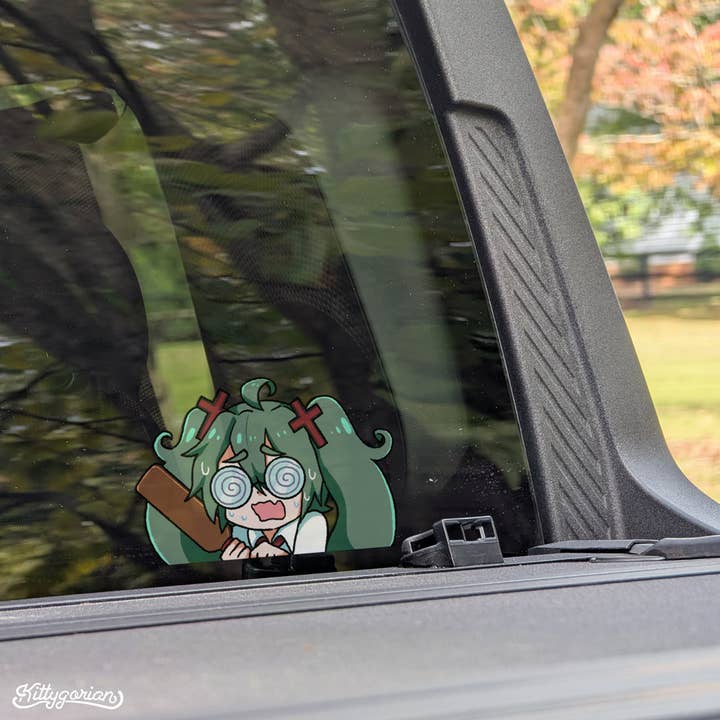 Kittygorian - Wholesale Sticker - Rotten Girl decal || Hatsune Miku2