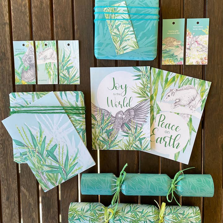 Fabriculture - Wholesale Christmas card - Australian Christmas Card - Mahogany Glider3