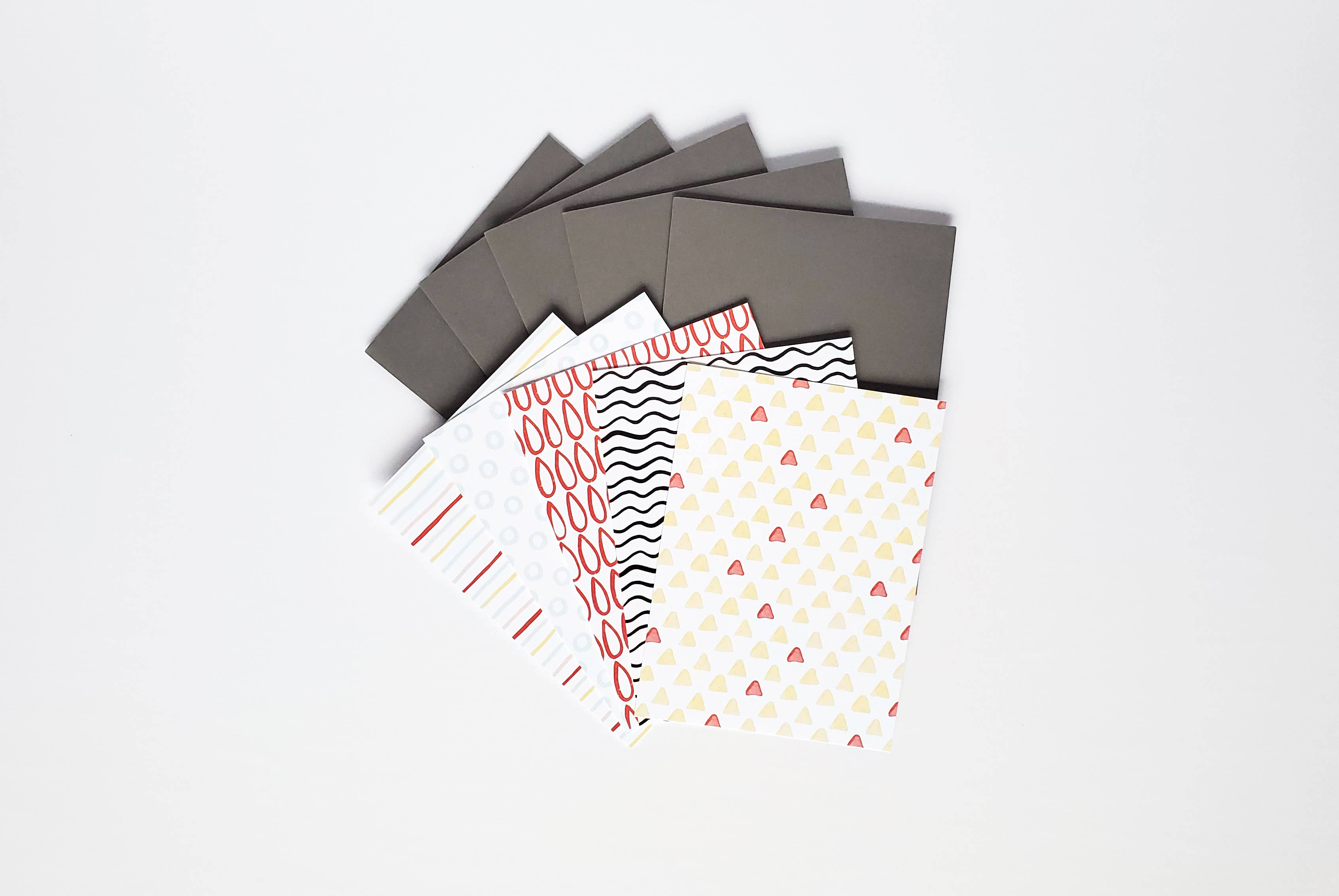 Lucky Dog Design Co. - Wholesale Stationery/Notecard Set - On Repeat Mini Card Set (Set of 10)