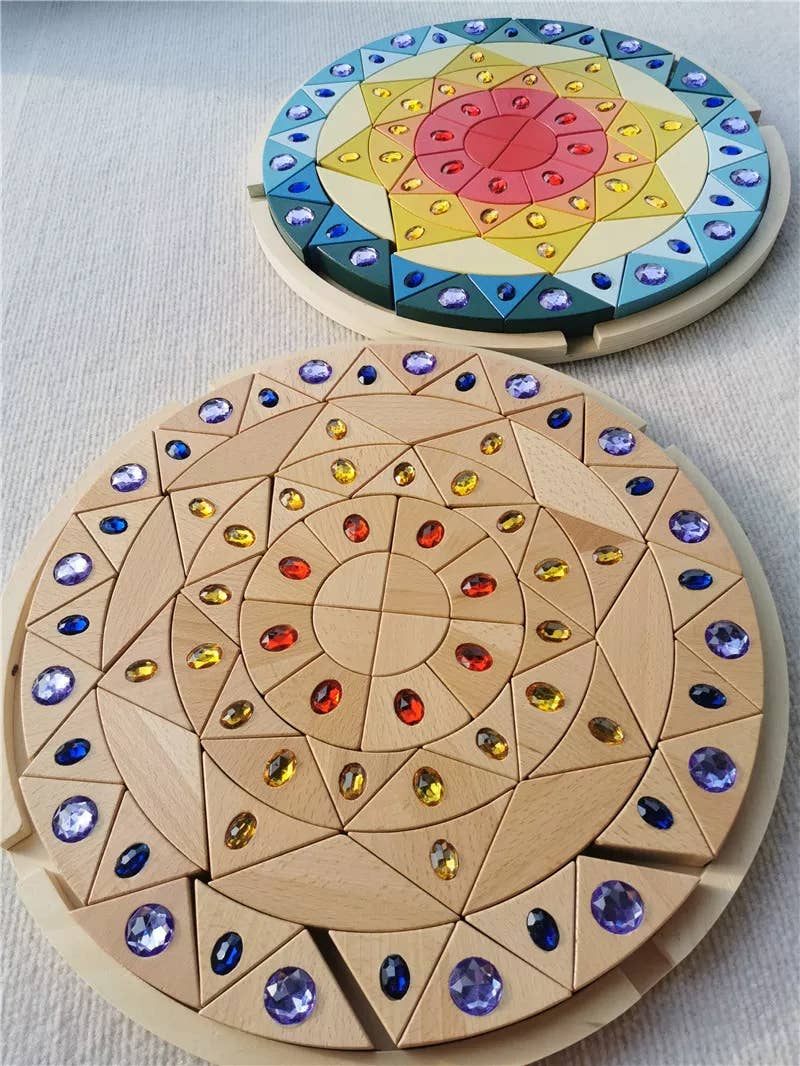 Tinitastic - Vendita all'ingrosso Blocchi - Bambini e neonati - Blocchi di gemme mandala - Blocchi di pietre acriliche - Blocchi di mandala12