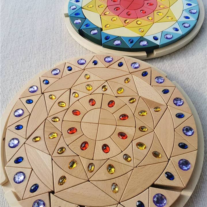 Tinitastic - Vendita all'ingrosso Blocchi - Bambini e neonati - Blocchi di gemme mandala - Blocchi di pietre acriliche - Blocchi di mandala12