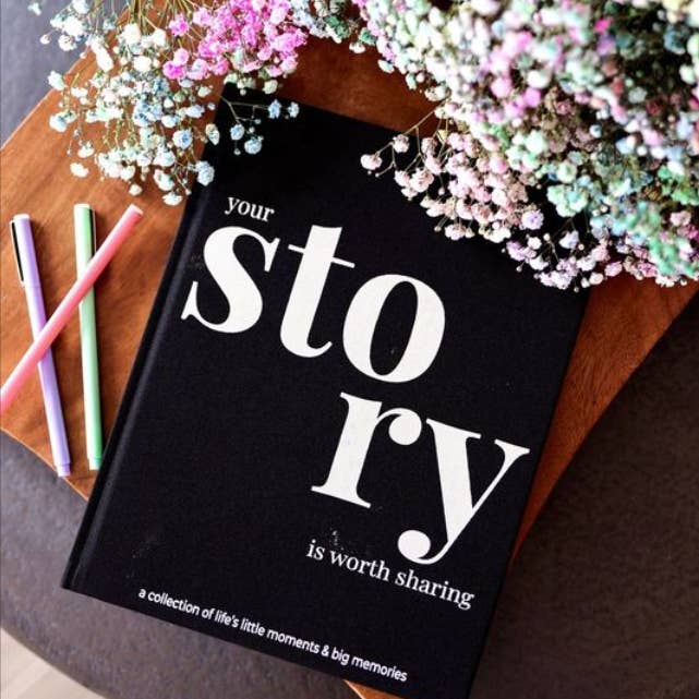 Jadelynn Brooke - Wholesale Biography & Memoir - Your Story is Worth Sharing - Coffee Table Journal Keepsake5