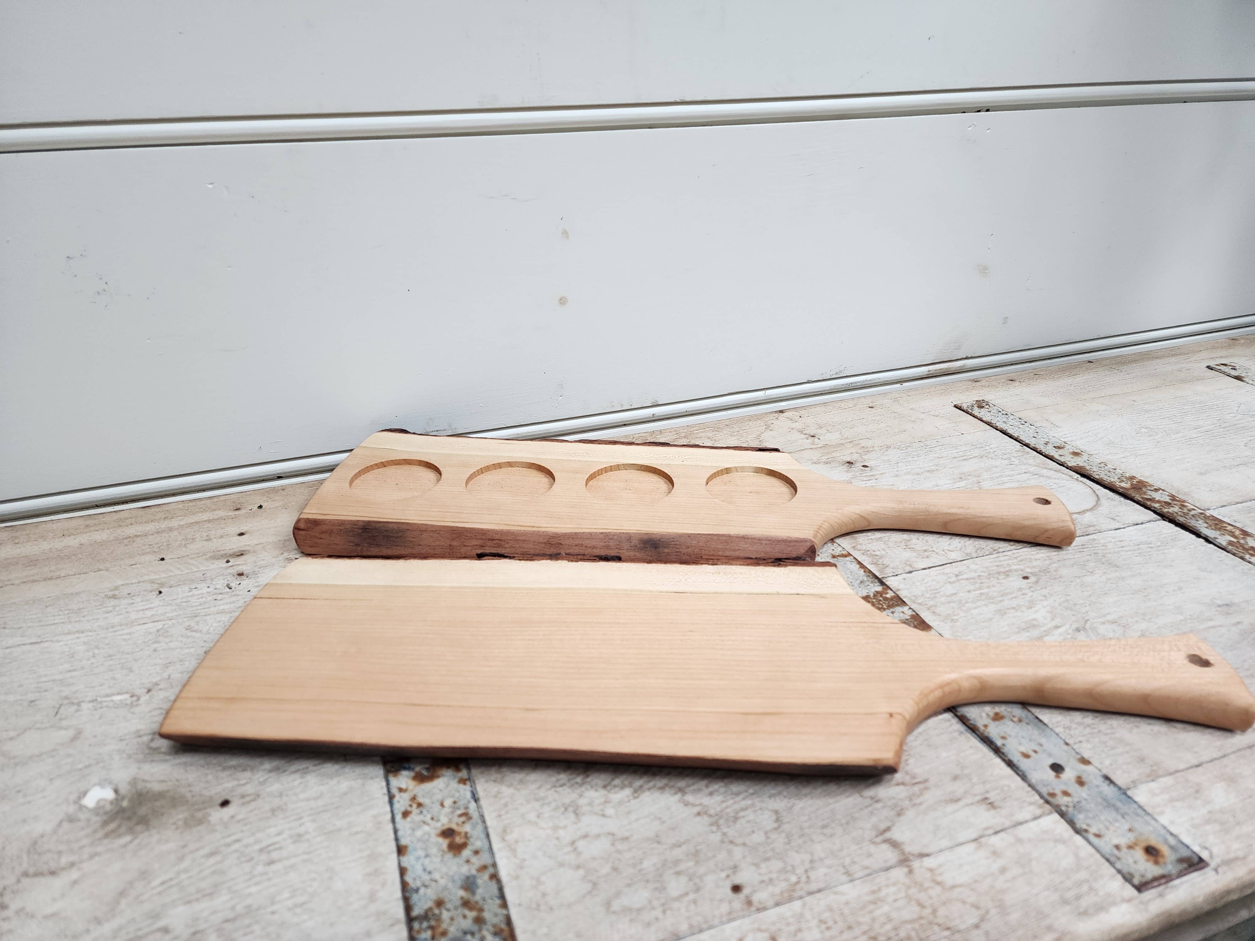 Petermans Boards and Bowls Inc. - Wholesale Cheese Board - 18" beer flight boards / charcuterie boards14