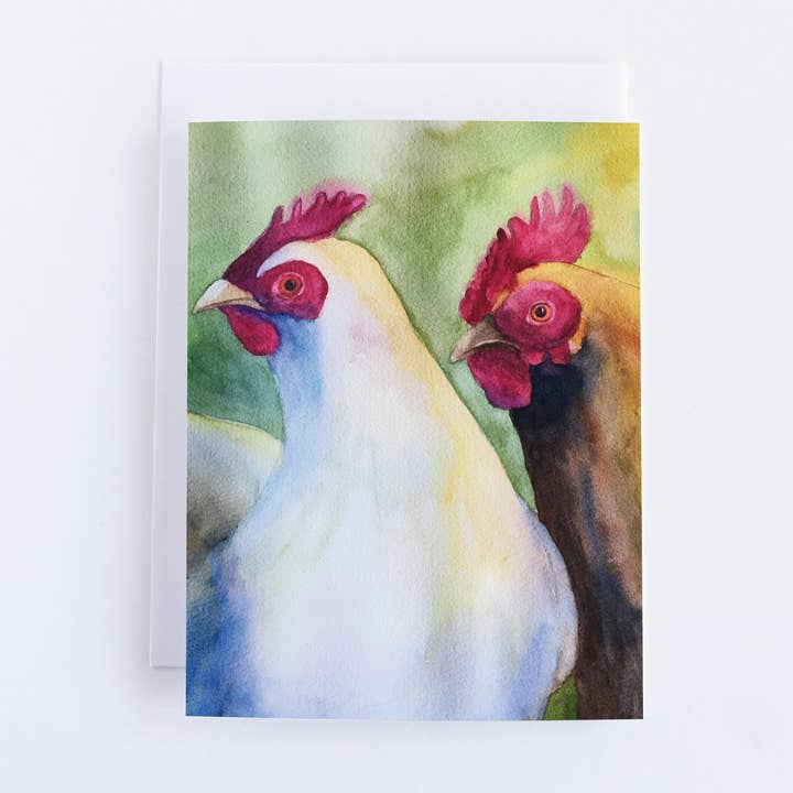 Hen Friends for wholesale by Kerrie Hubbard Design