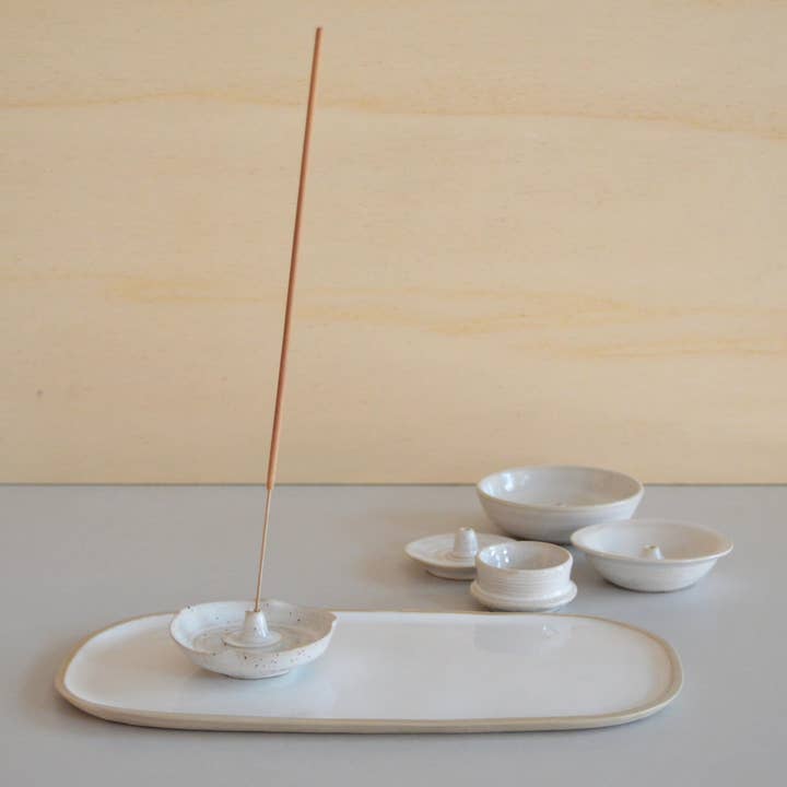 Karolina Bednorz Ceramics - Wholesale Incense Holder - NUDE Ceramic Incense Holder Handmade in Italy Unique shapes