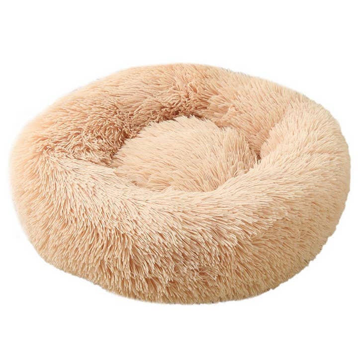 PAWPAWwholesale - Wholesale Pet Bed - Cat/Dog - Fluffy Donut Cat Bed – Plush & Cozy Pet Cushion_CWMM527913