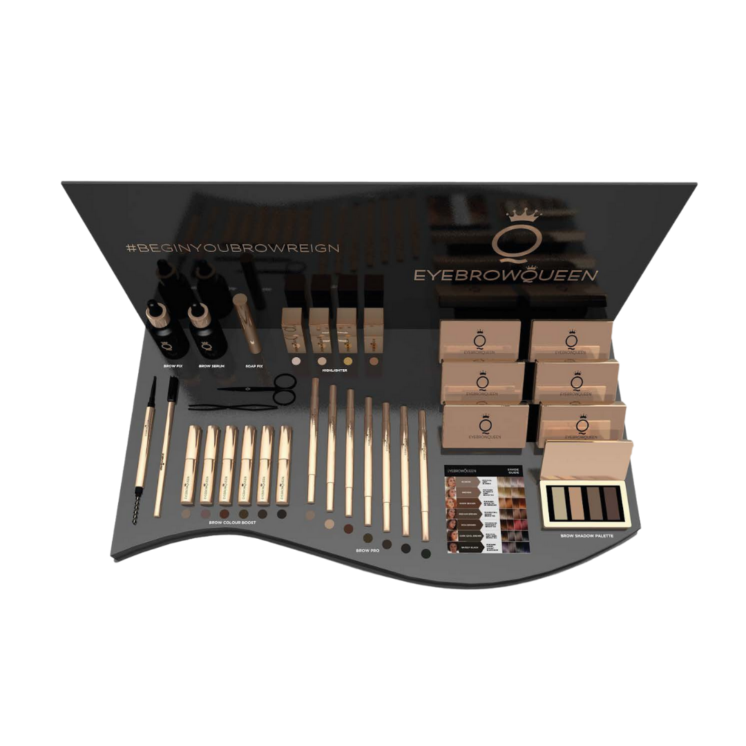 EyebrowQueen - Wholesale Eyebrow Pencil/Filler - Silver Trade Package - (PRODUCT PNLY PACKAGE - NO UNIT)1