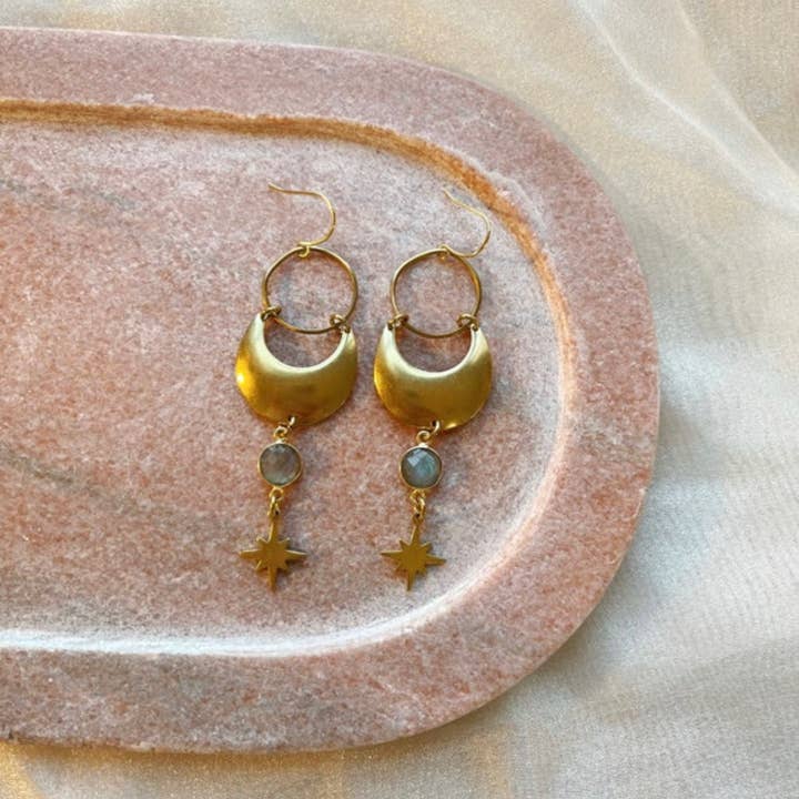 Flatwoods Fawn - Wholesale Dangle Earrings - Star Dancer Earrings