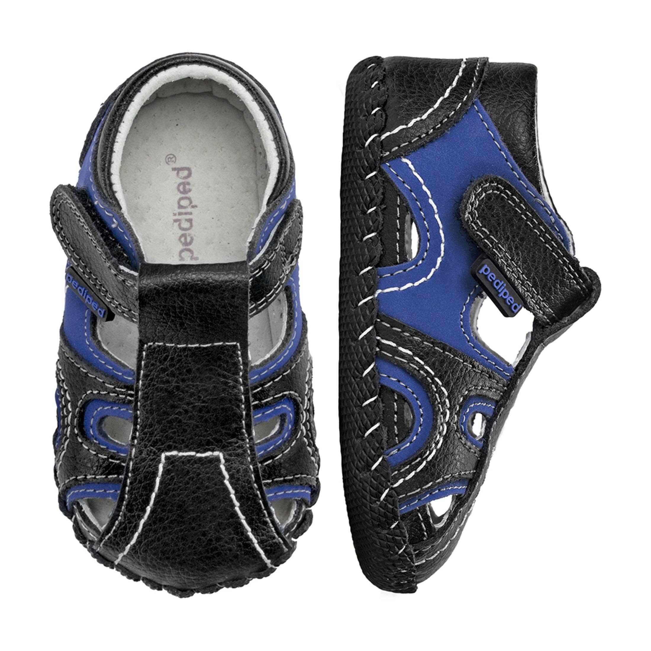 pediped footwear - Wholesale Sandals - Baby - Brody - Originals® | Black/King Blue2