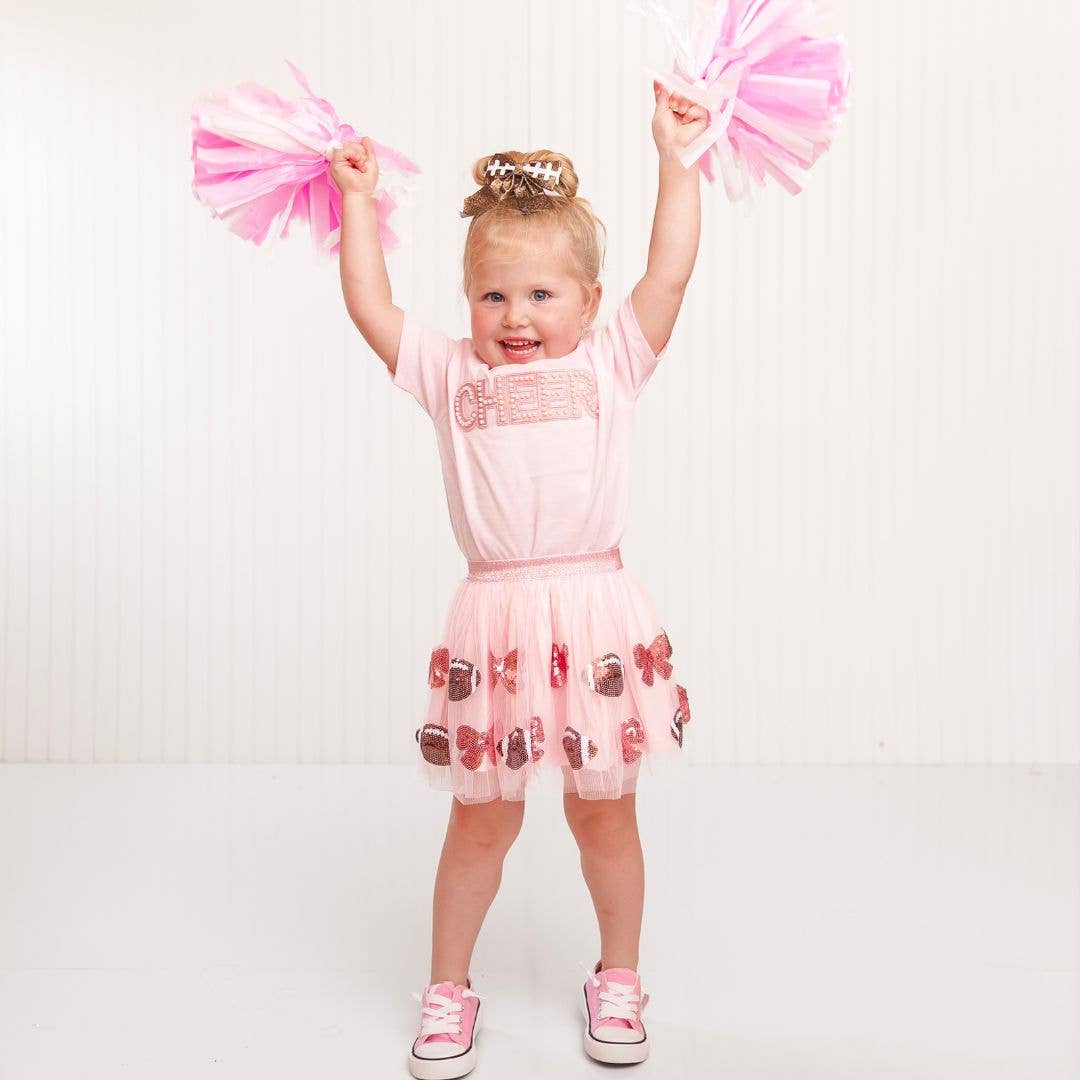 Sweet Wink - Wholesale Hair Bow - Kids - Football Bow Clip - Hair Bows - Game Day6