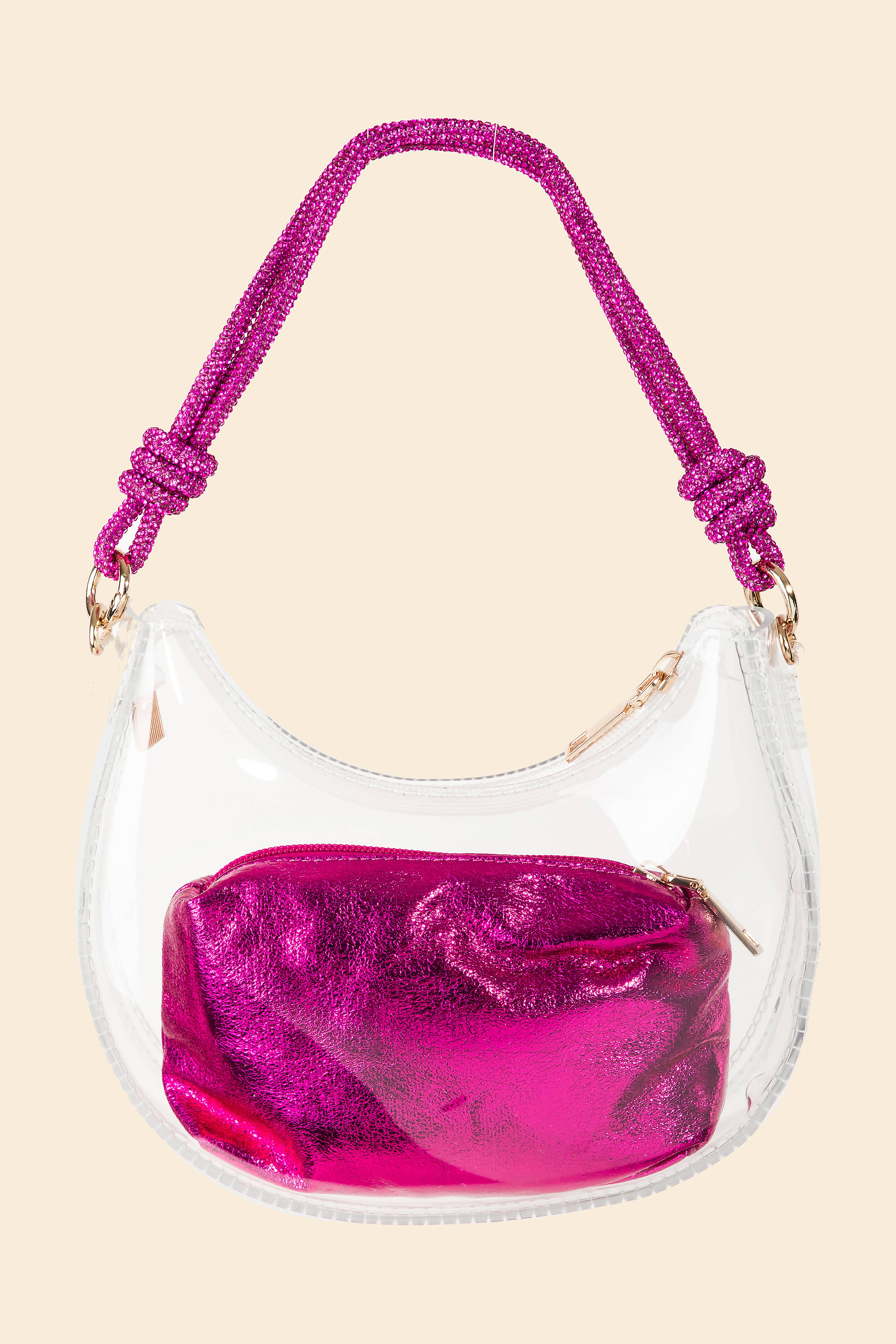 Anarchy Street - Wholesale Crossbody Bag - Women's - Clear See Through Baguette Bag1