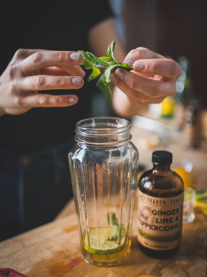 Ginger Lime & Peppercorn for wholesale by Sweethaven Tonics