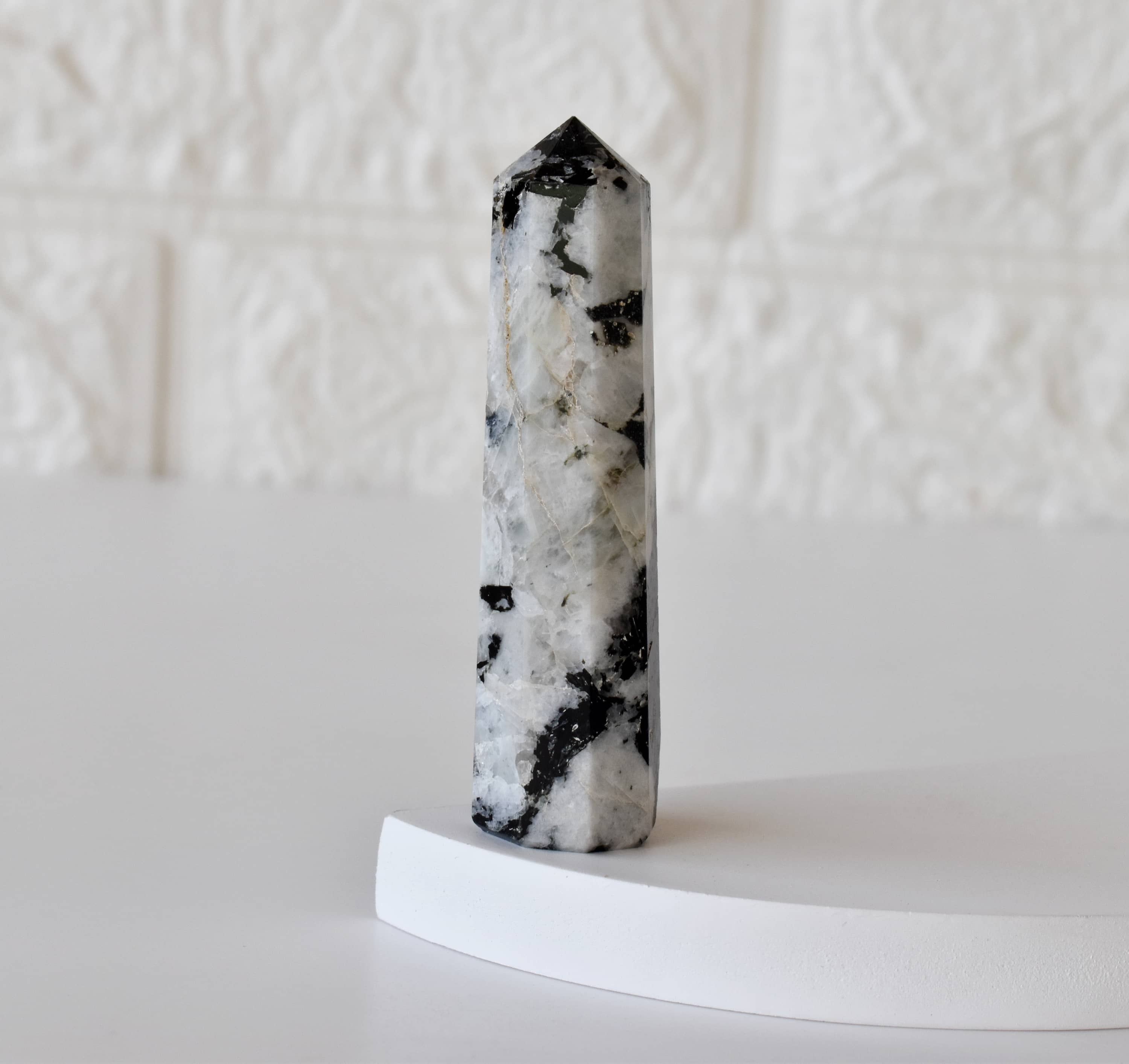 Soothing Crystals - Wholesale Spiritual stone/crystal - Obelisk | Rainbow Moonstone | Crystal Tower | Crystal Point2