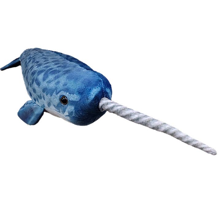Texas Toy Distribution - Wholesale Stuffed/Plush Toy - Kids & Baby - Narwhal Aquatic Plush Stuffed Animal 12”