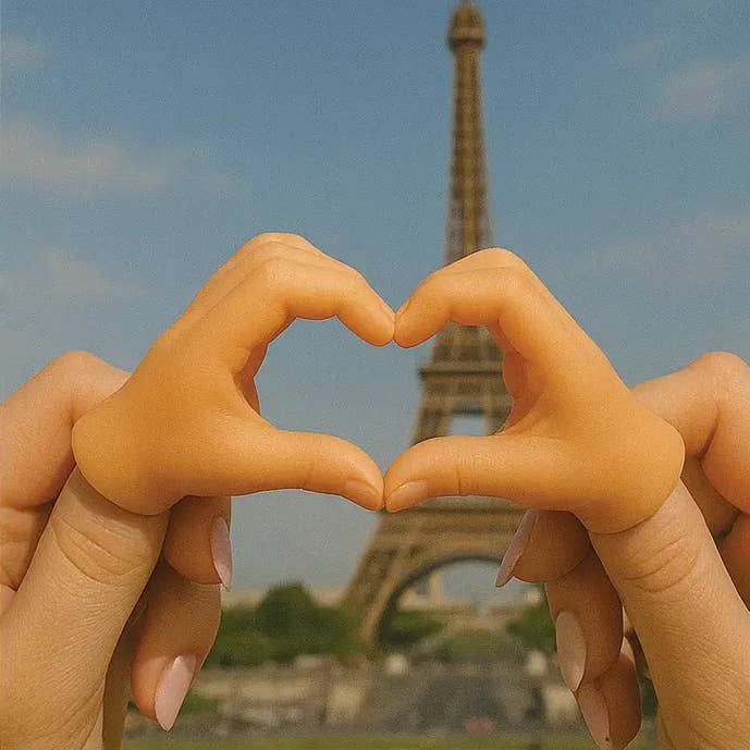 NPW Manos Pequeñas Corazones Dúos *producto individual sin código de barras para venta al por mayor de NPW