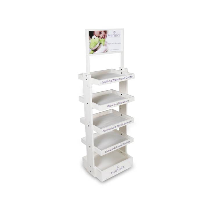 Warmies - Wholesale Retailer Display - Kids & Baby - Wood Floor Display