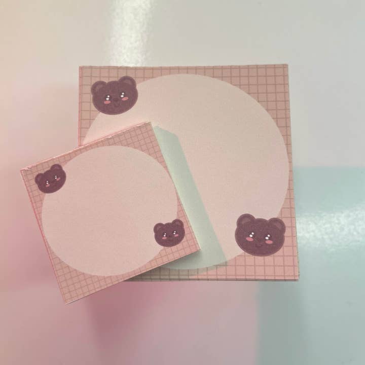 jlurose - Wholesale Notepad - beary cute memo pad (revamped)1