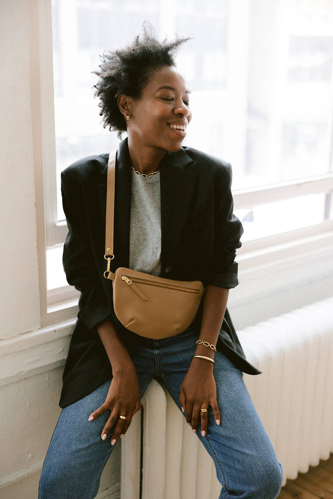 ABBY ALLEY – Großhandel Bauchtasche – Damen – Schultertasche, Latte4