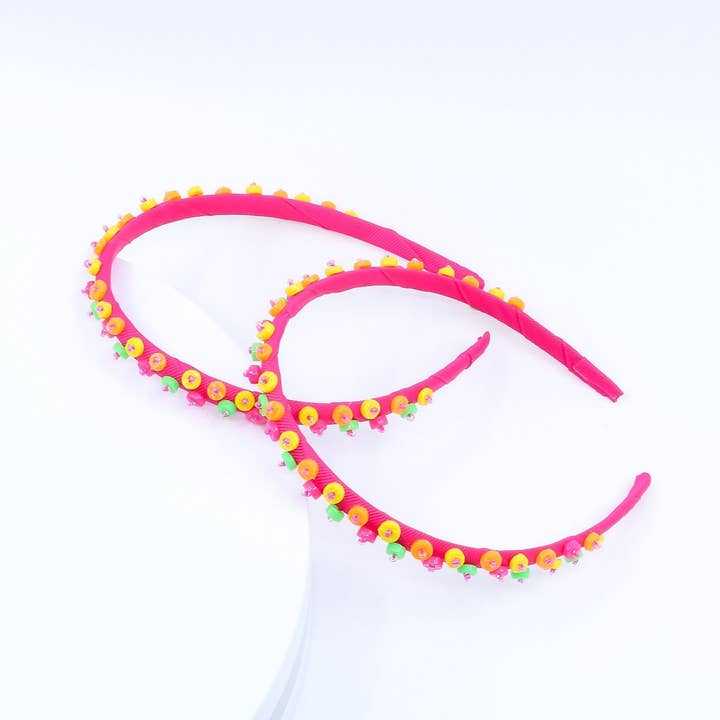 Headband, Girls Headband, Beaded Headband, Summer Headband for wholesale by Girls' Dream