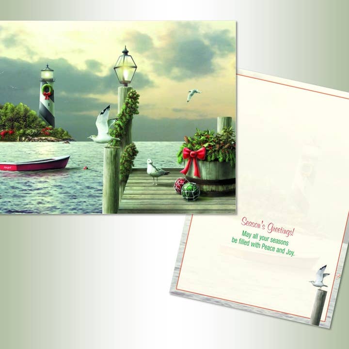 Christmas Dock - Uitzonderlijke waarde #52326 voor wholesale door Lux Press Group | LPG Greetings