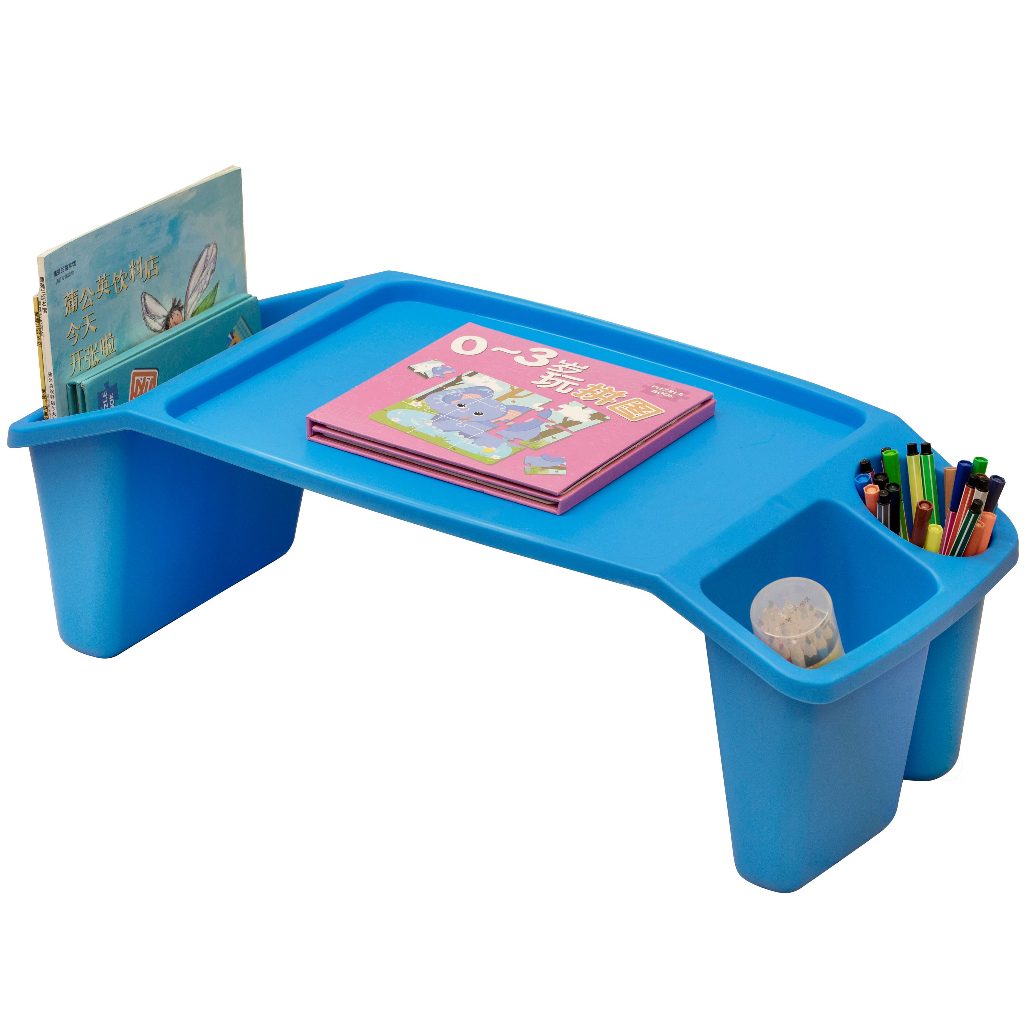 Quickway Imports - Vente Plateaux de bureau - Plateau de bureau pour ordinateur portable pour enfants, table d'activités portable9