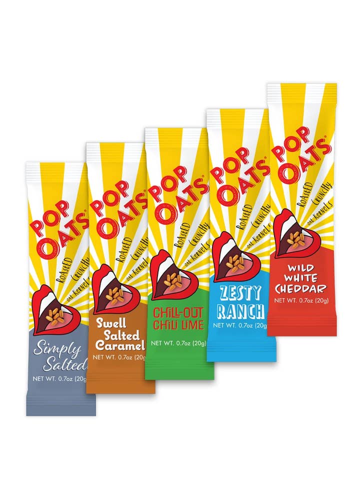 Pop Oats Variety Box - The Entire Flavor Family! for wholesale by Pop Oats