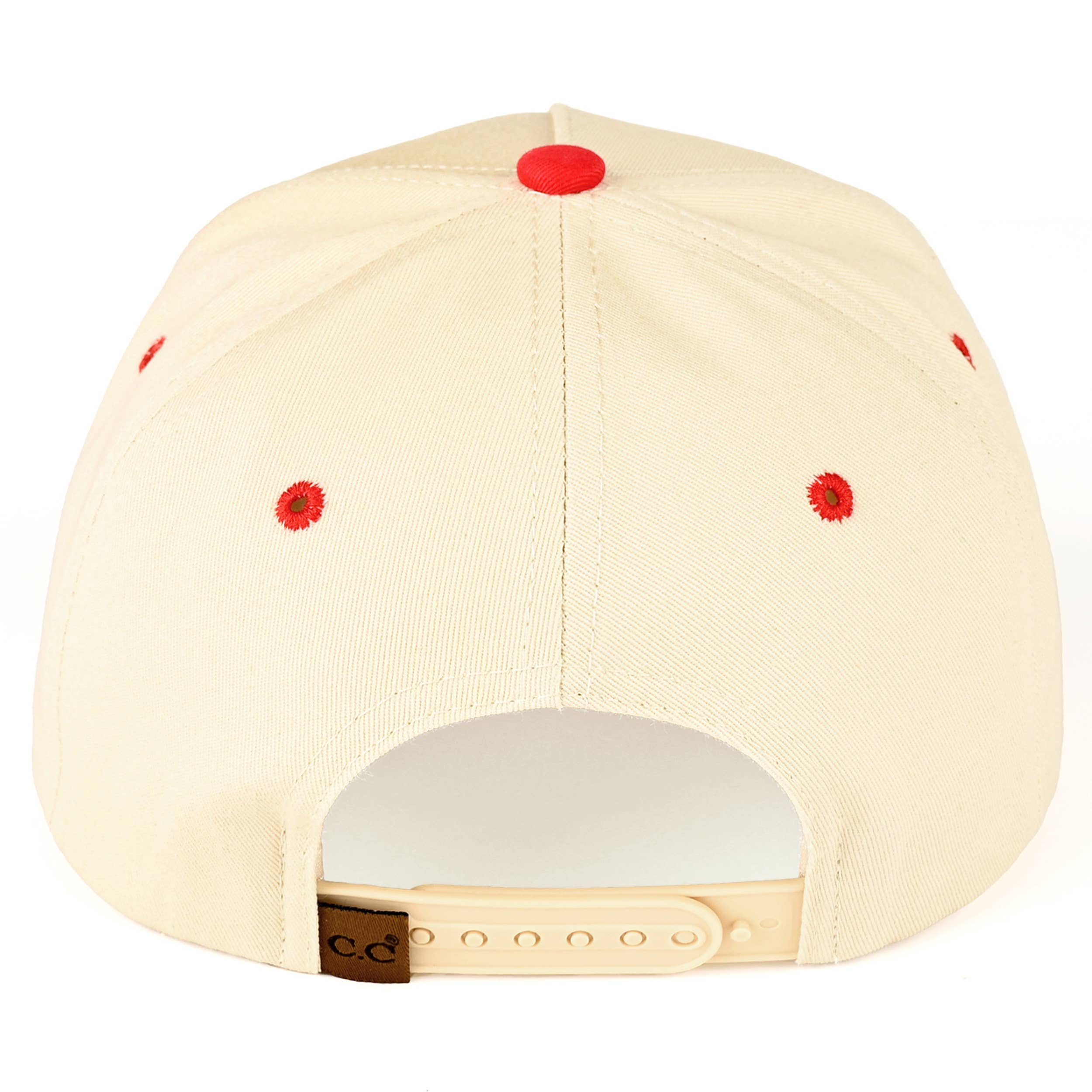 Hana – Engroshandel Trucker hat - Dame – C.C Two Tone med Retro Stribe Bomuld Trucker Kasket18